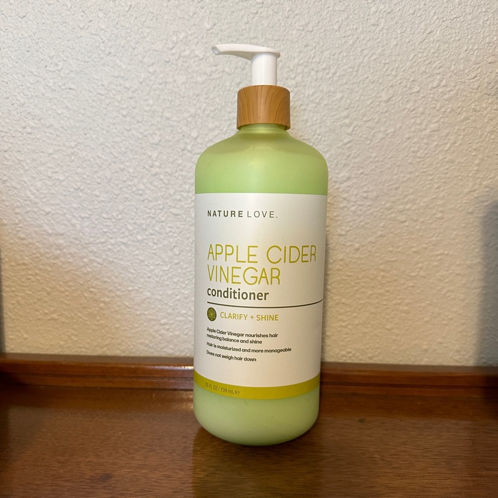 NEW Nature Love Apple Cider Vinegar Conditioner | Clarify + Shine